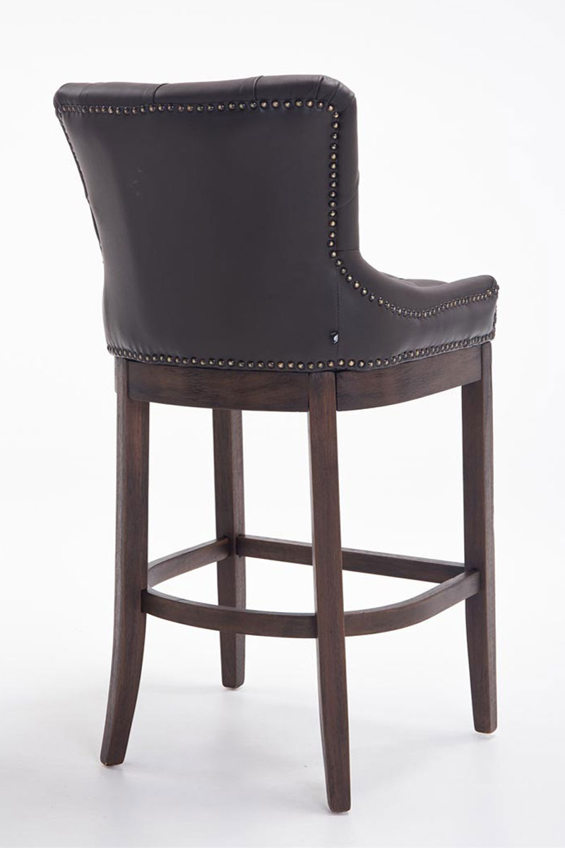 Lot de 2 Tabourets de bar Lakewood en véritable Cuir