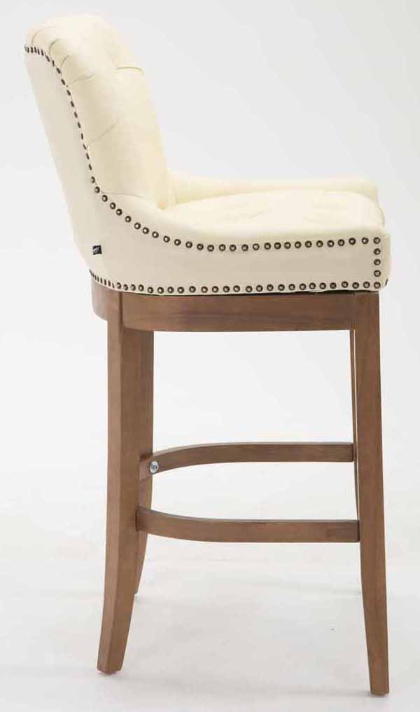 Lot de 2 Tabourets de bar Lakewood en véritable Cuir