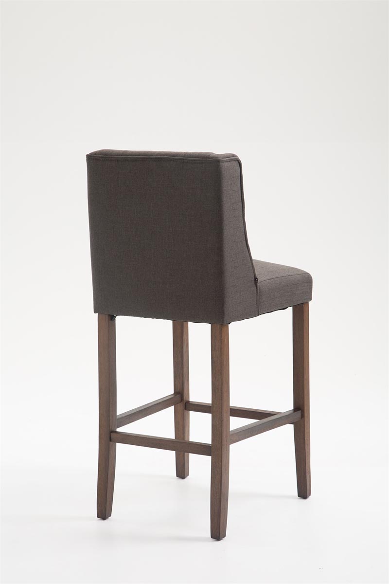 Lot de 2 Tabourets de bar Cassandra Tissu