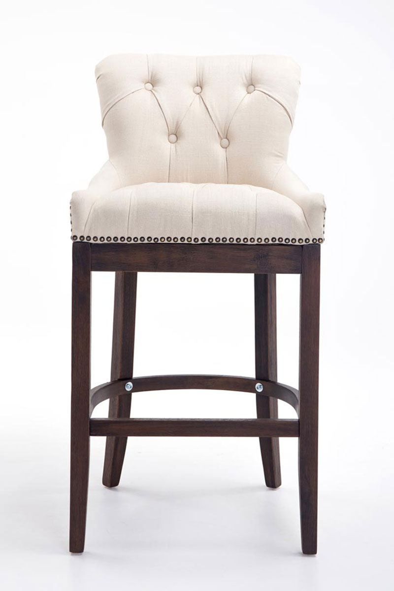 Lot de 2 Tabourets de Bar Lakewood en Tissu