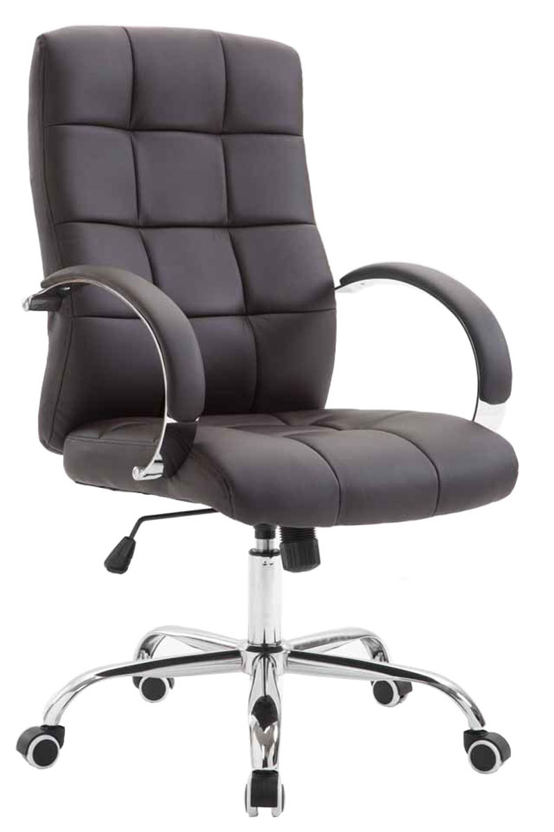 Fauteuil de bureau Mikos en similicuir