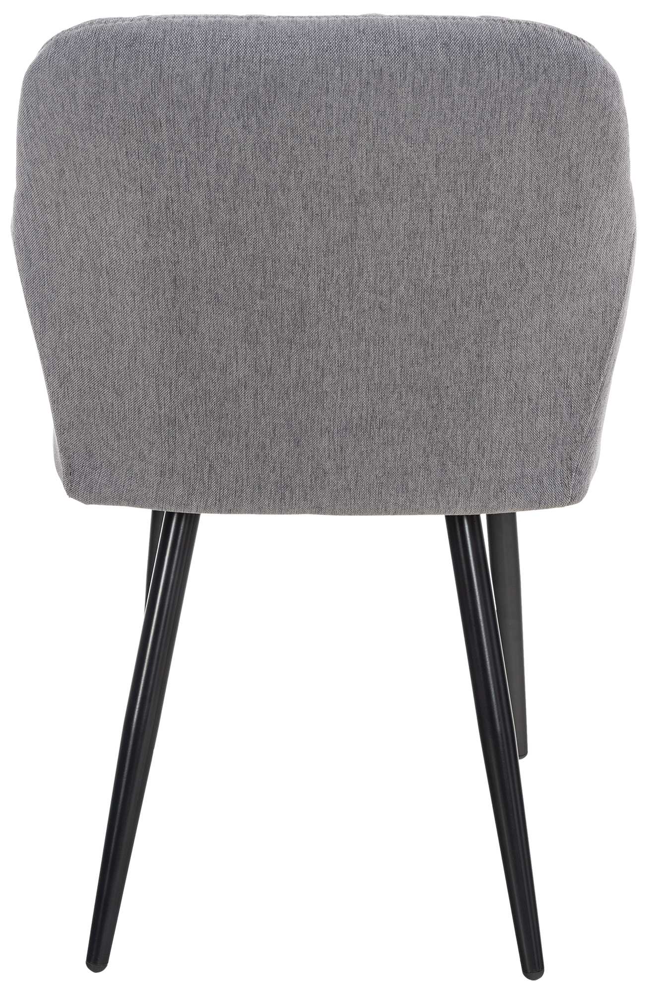 Chaise de salle à manger Shila avec Piètement en Métal noir