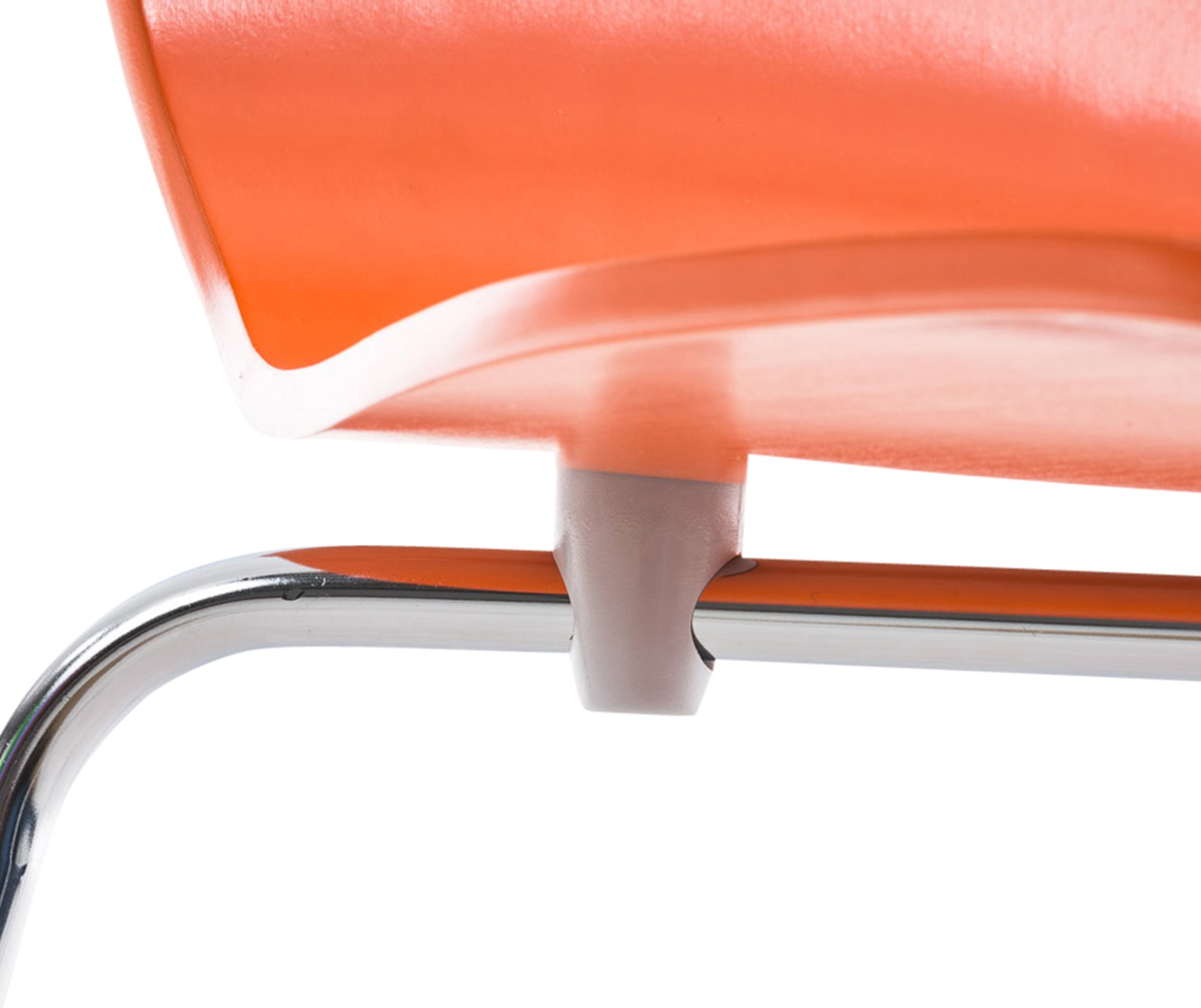 Chaise empilable Aaron Orange