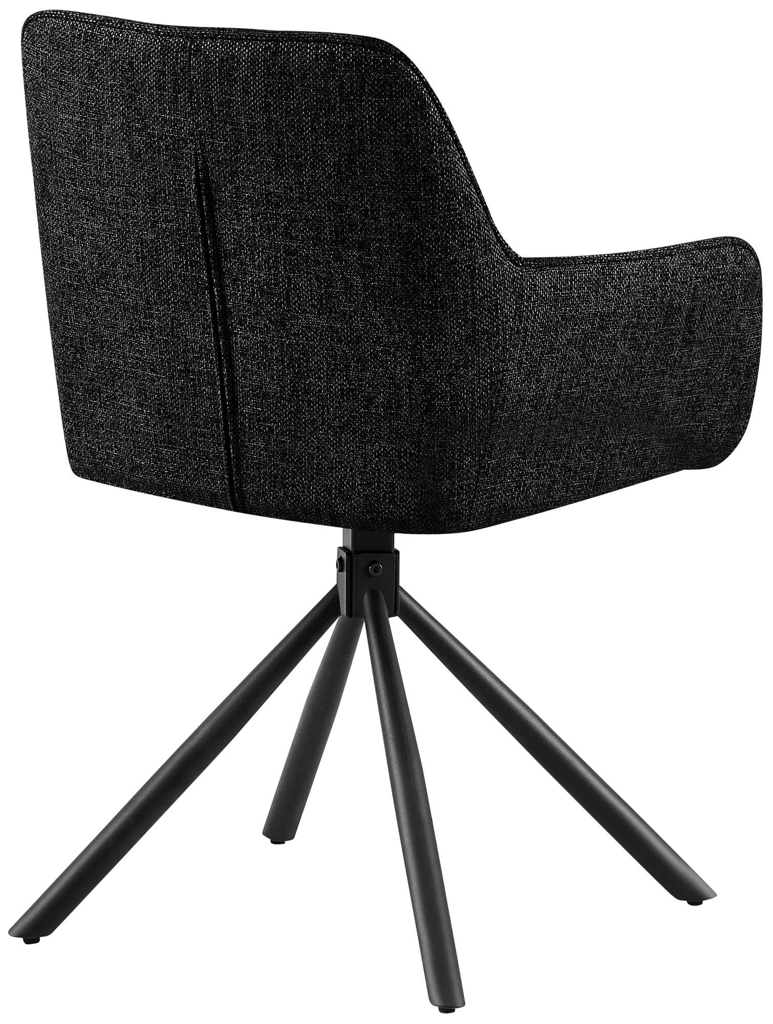 Lot de 2 chaises Tipton tissu