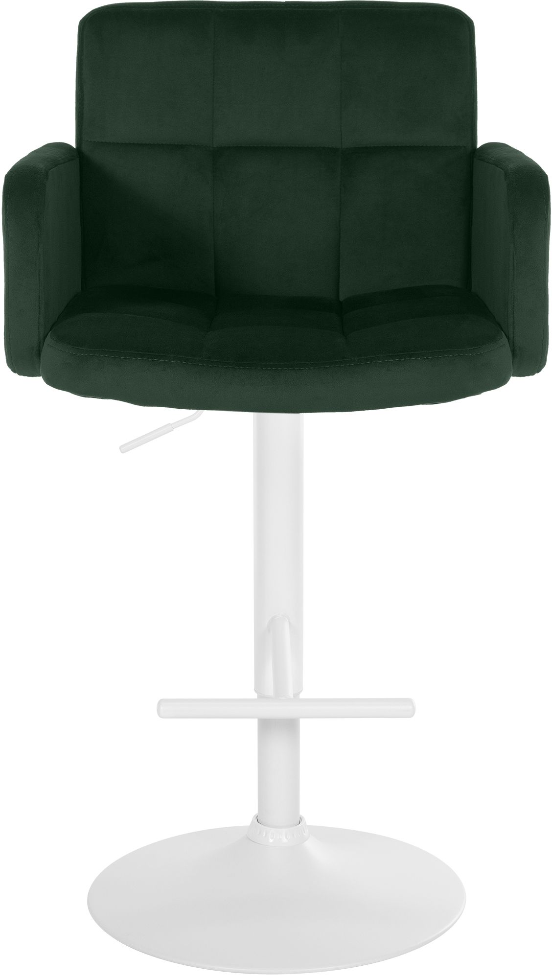 Lot de 2 tabourets de bar Los Angeles velours