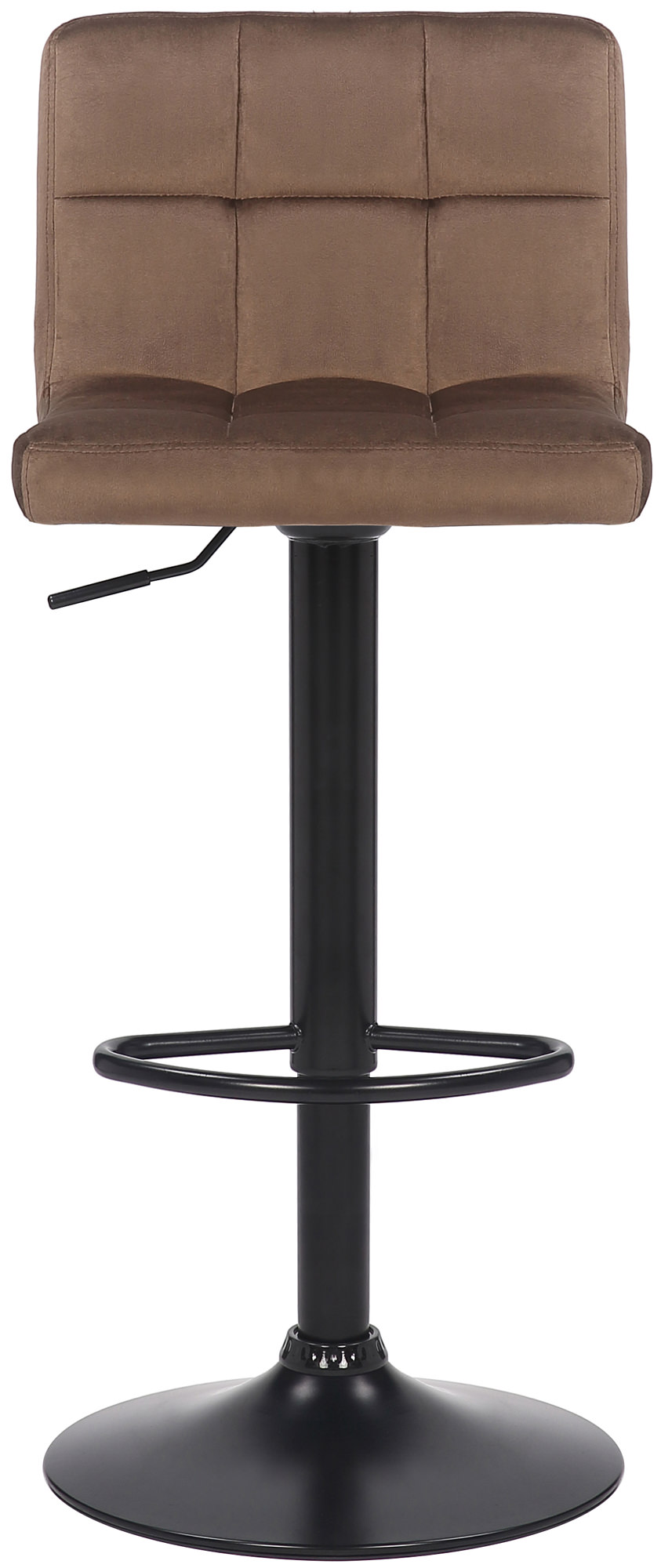 Lot de 2 Tabourets de bar Feni en velours