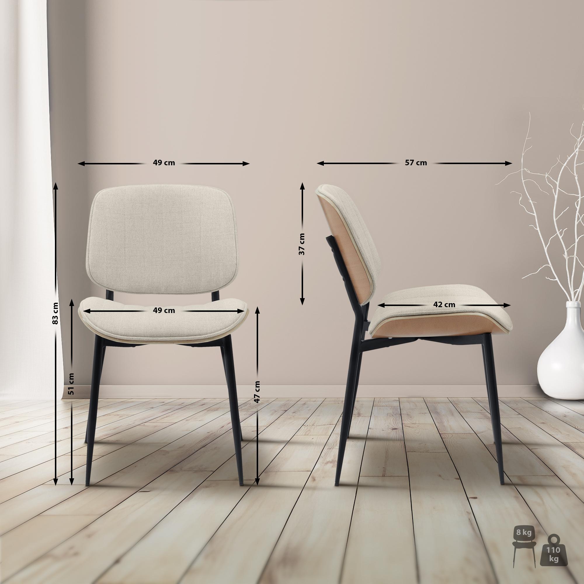 Chaise de salle à manger Tiffin