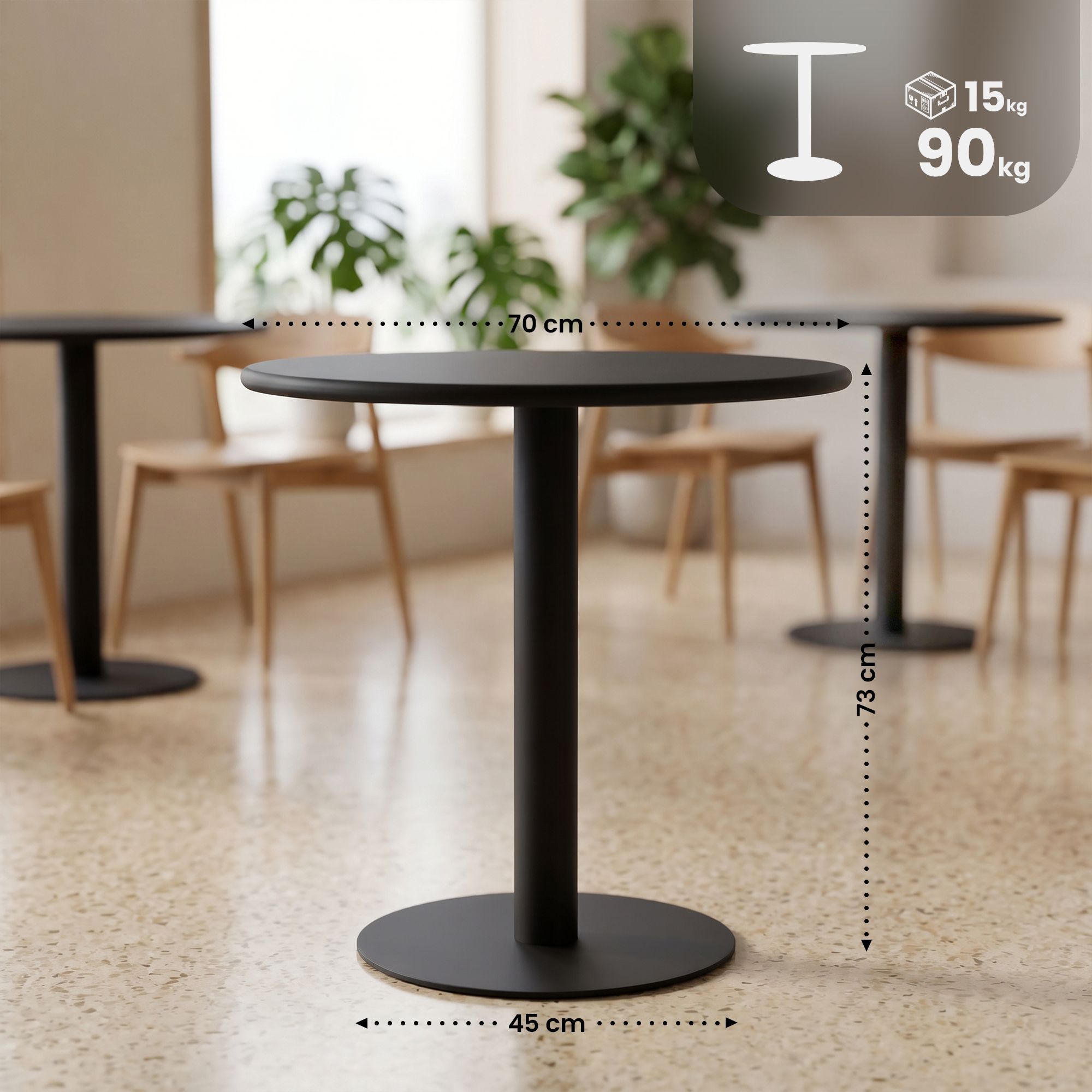 Table de bistro Jarla