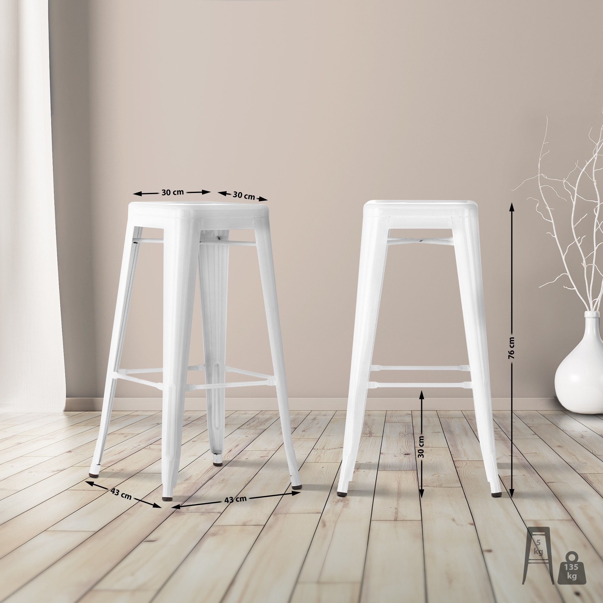 Tabouret de bar Joshua