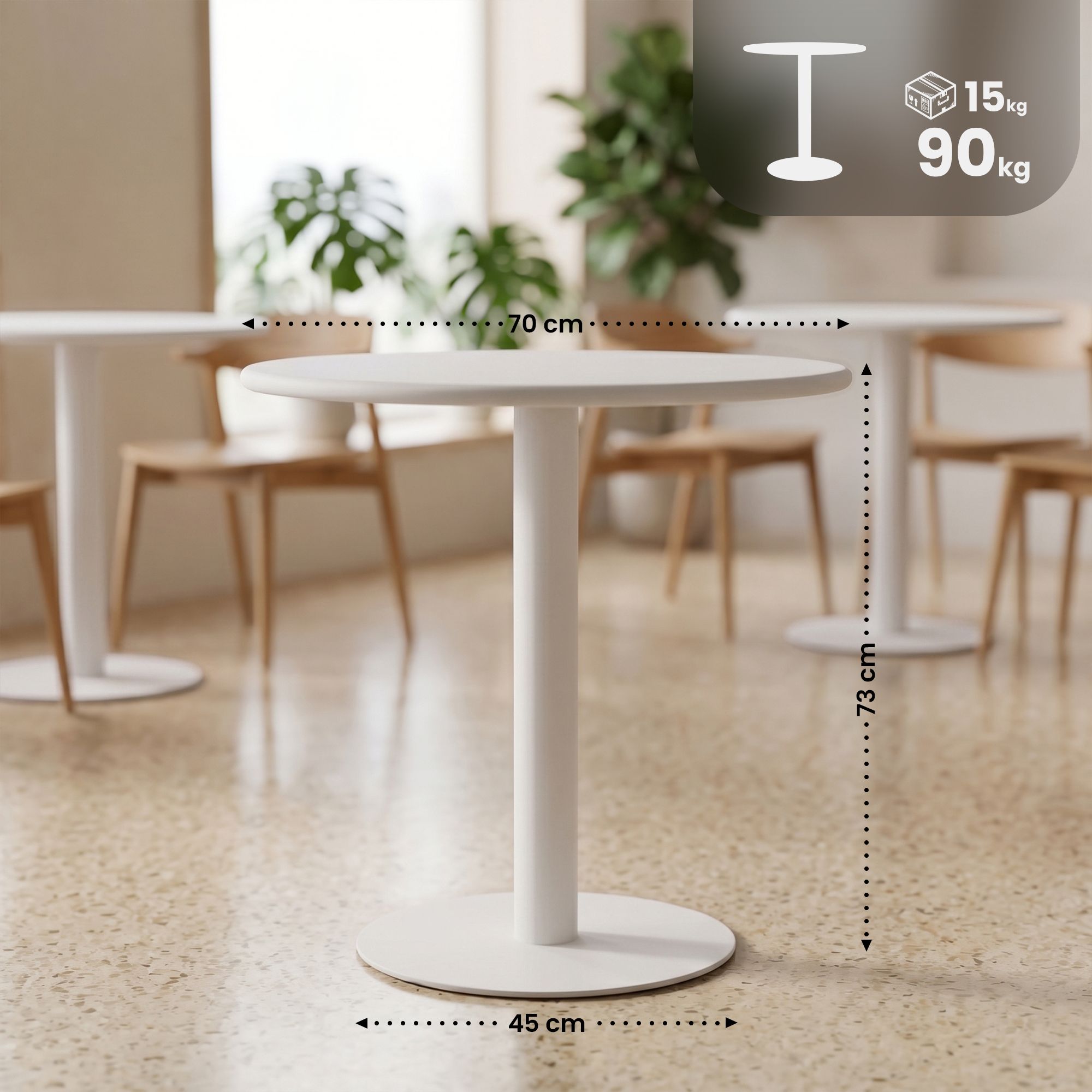 Table de bistro Jarla