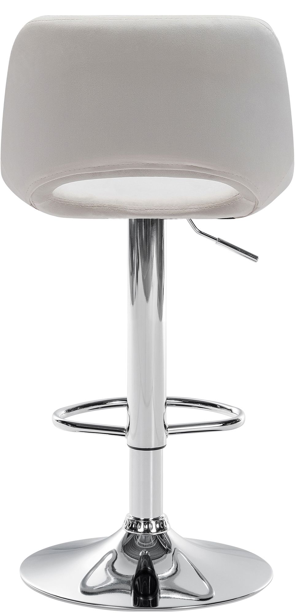 Lot de 2 tabourets de bar Camden velours