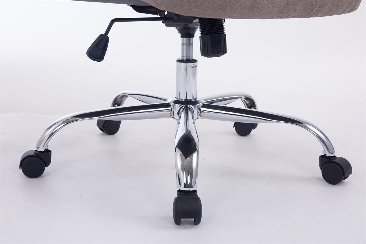 Fauteuil de bureau XXL Vancouver Tissu