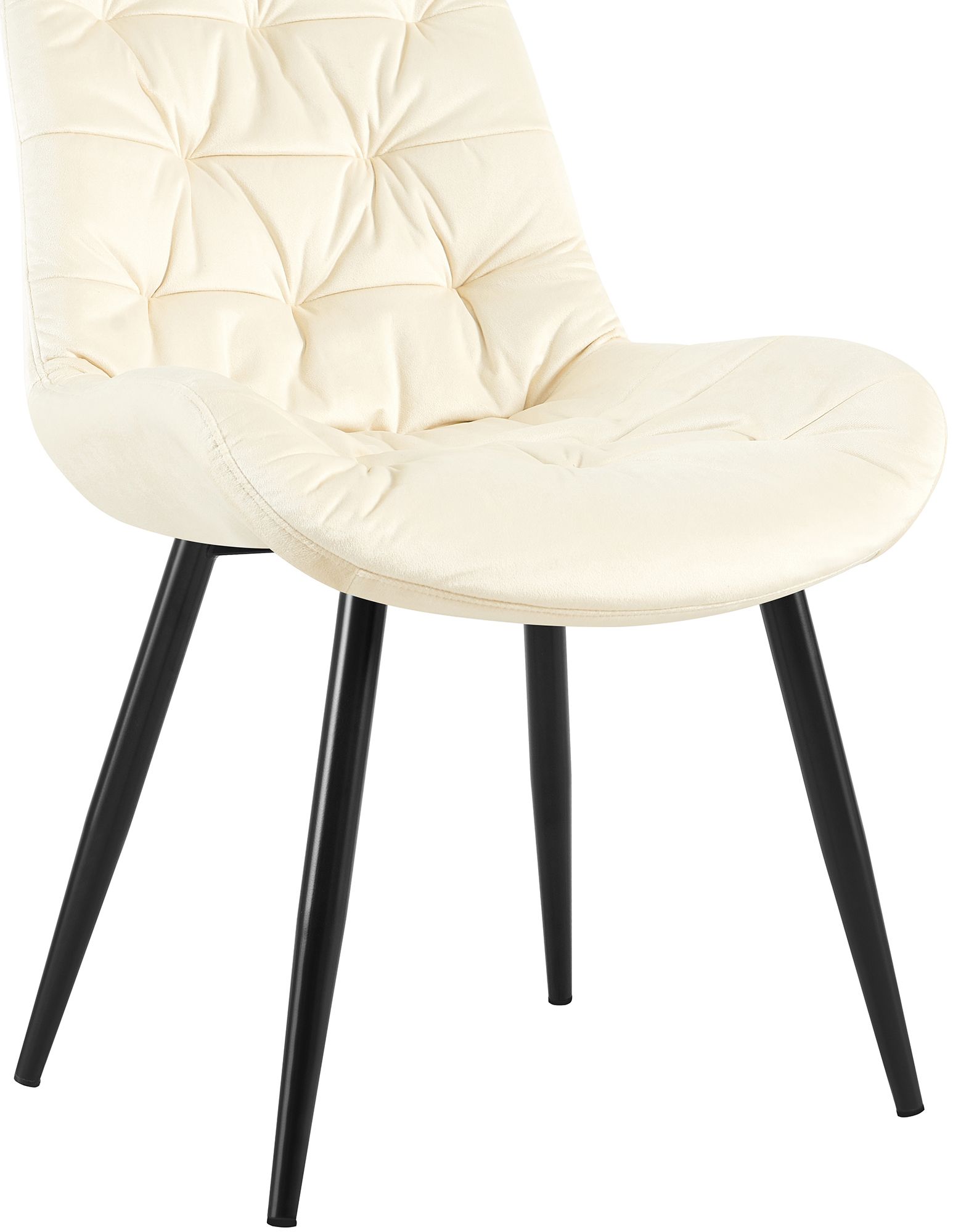 Chaise de salle à manger Rossford velours