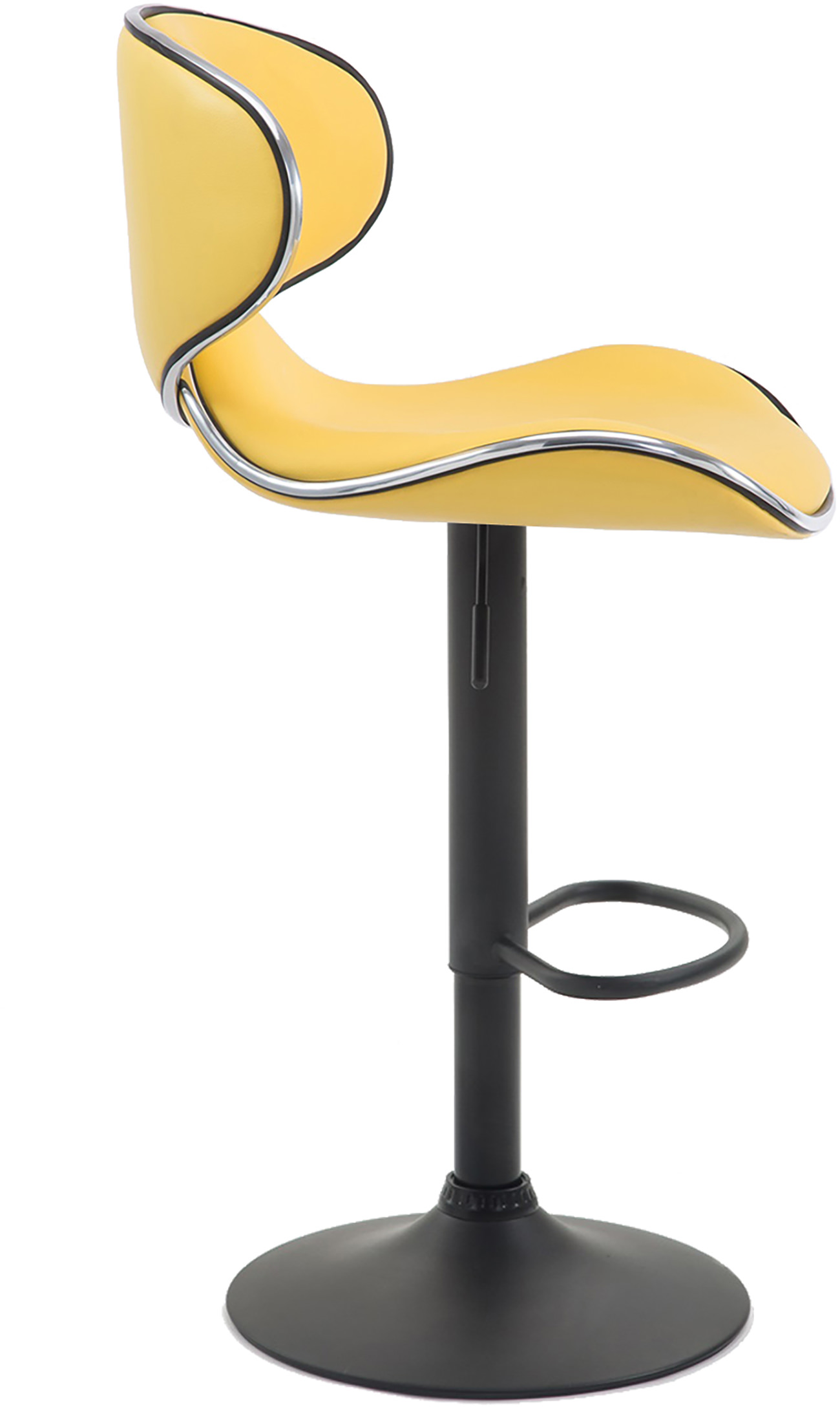Tabouret de bar Las Vegas V2 similicuir avec pied en métal