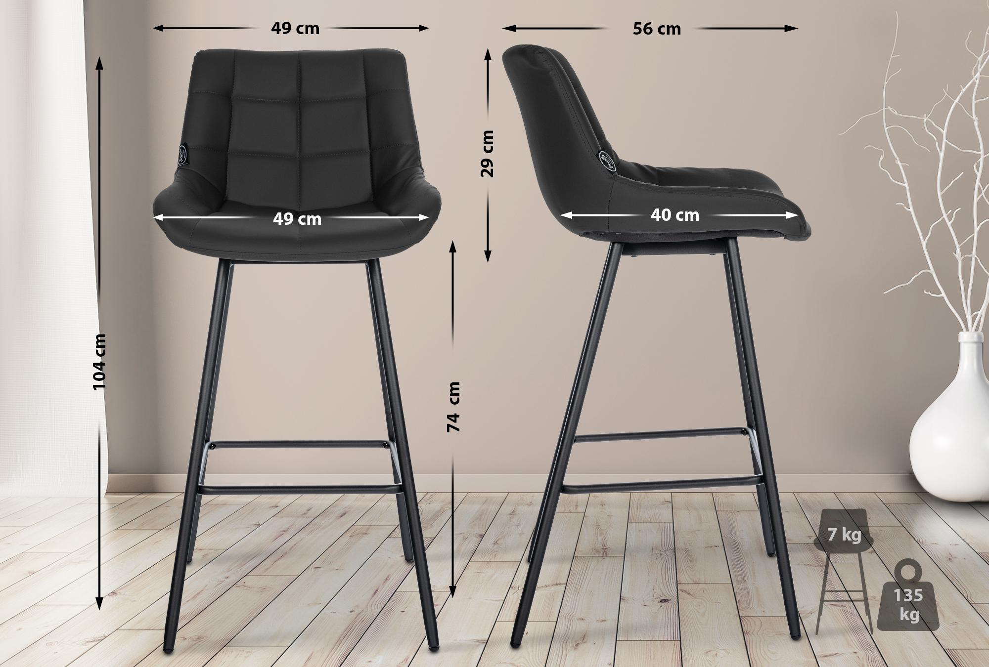 Tabouret de bar Weston