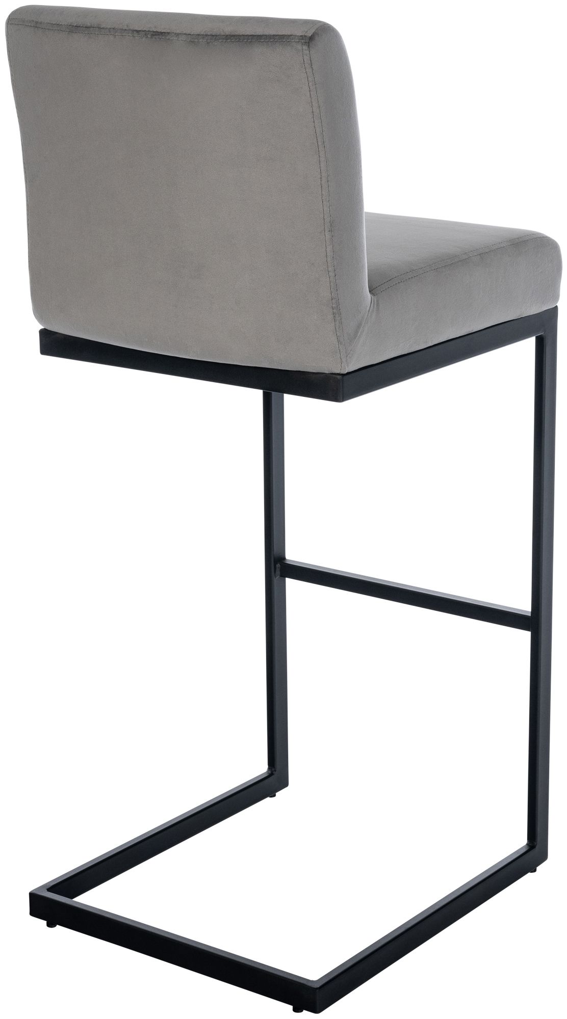 Tabouret de bar Hopewell velours