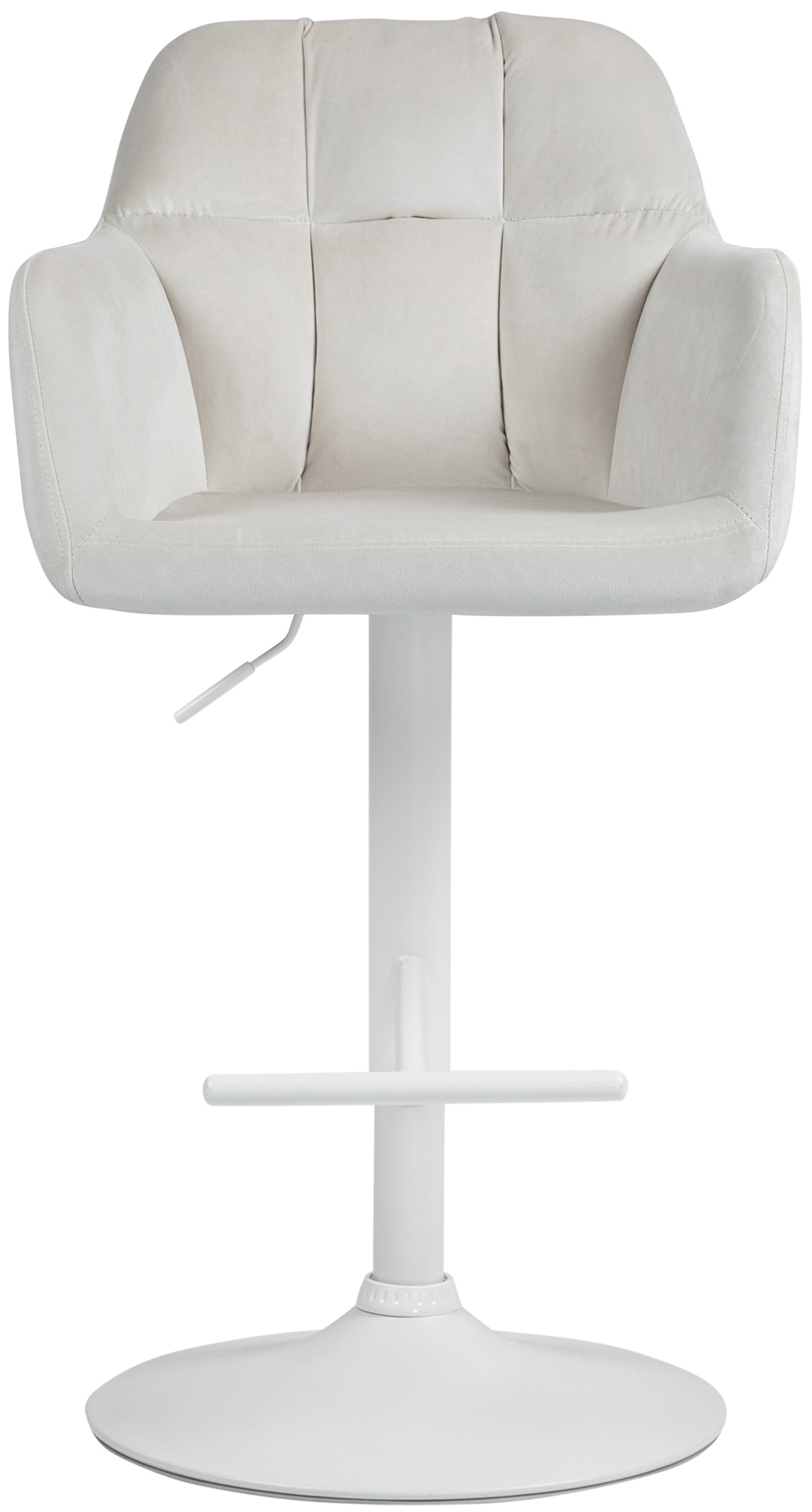 Tabouret de bar Natoma velours