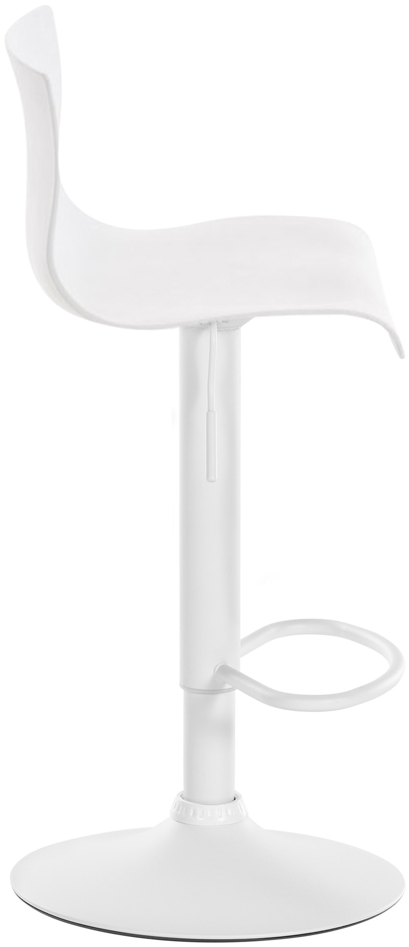 Tabouret de bar Hover Réglable en Hauteur Assise Plastique