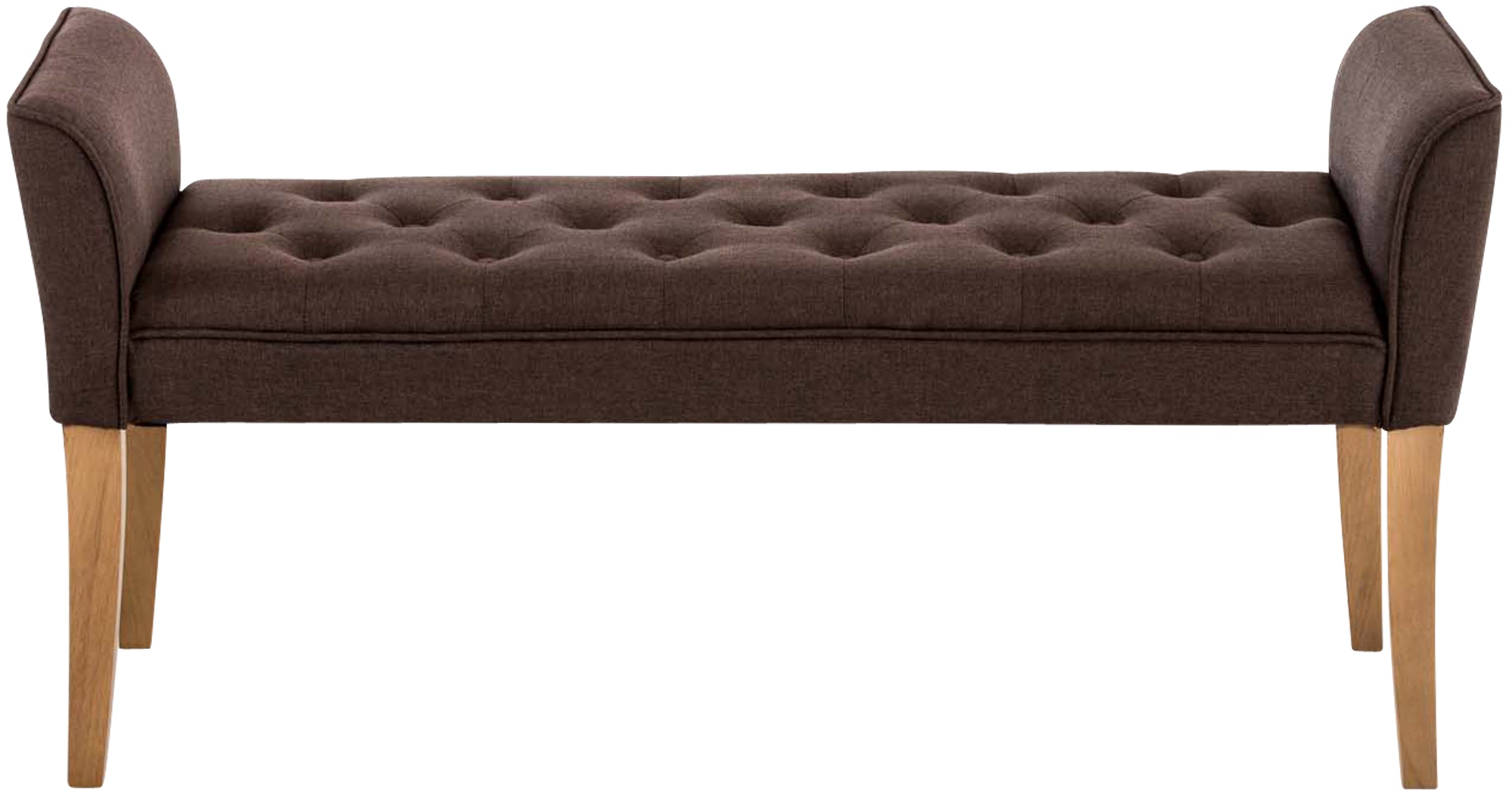 Banquette style Chersterfield Cleopatra en tissu