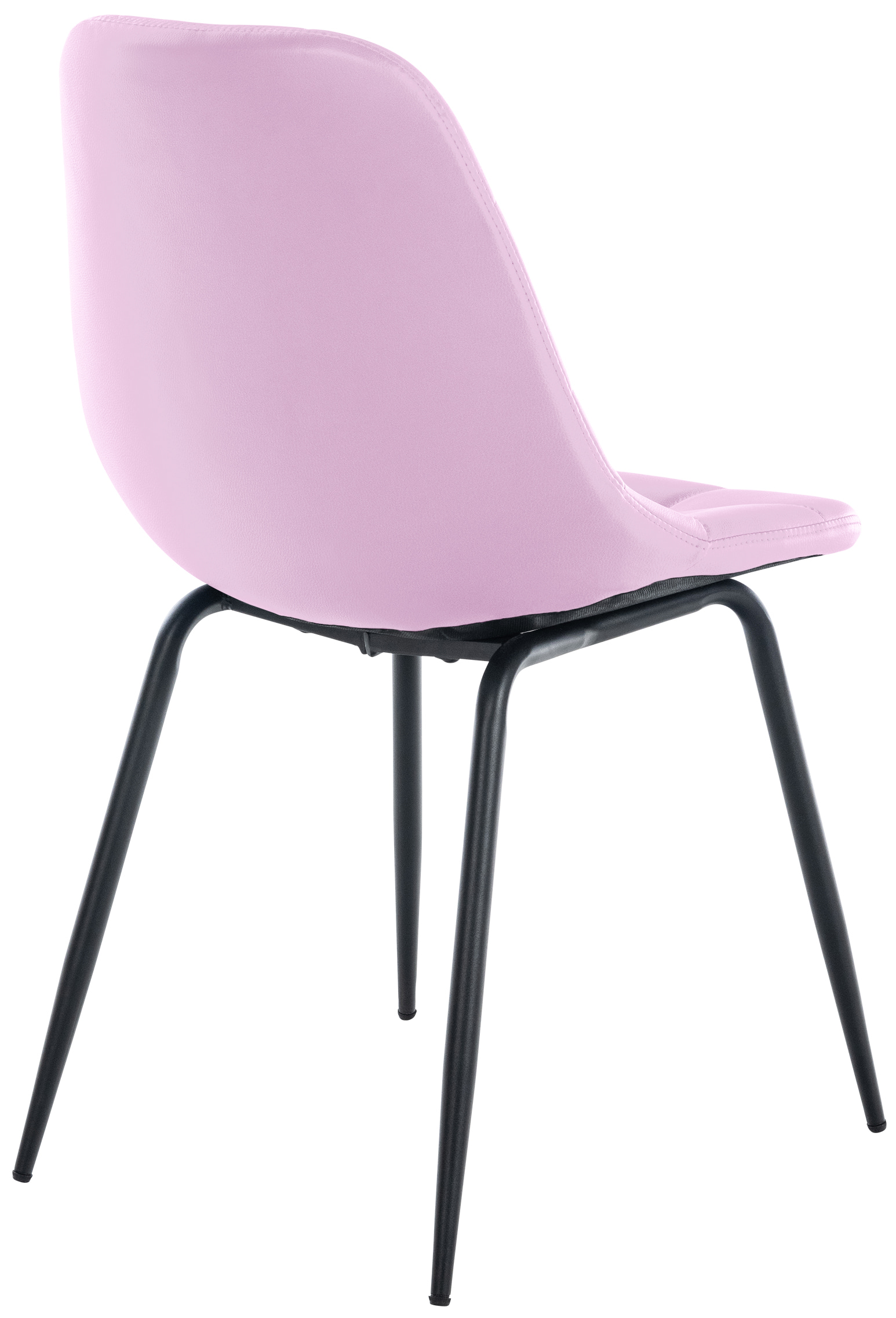 Chaise de salle à manger Tom avec Pieds en métal noir
