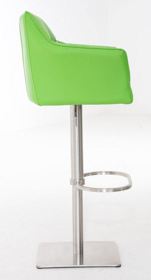 Lot de 2 tabourets de bar Damaso en similicuir