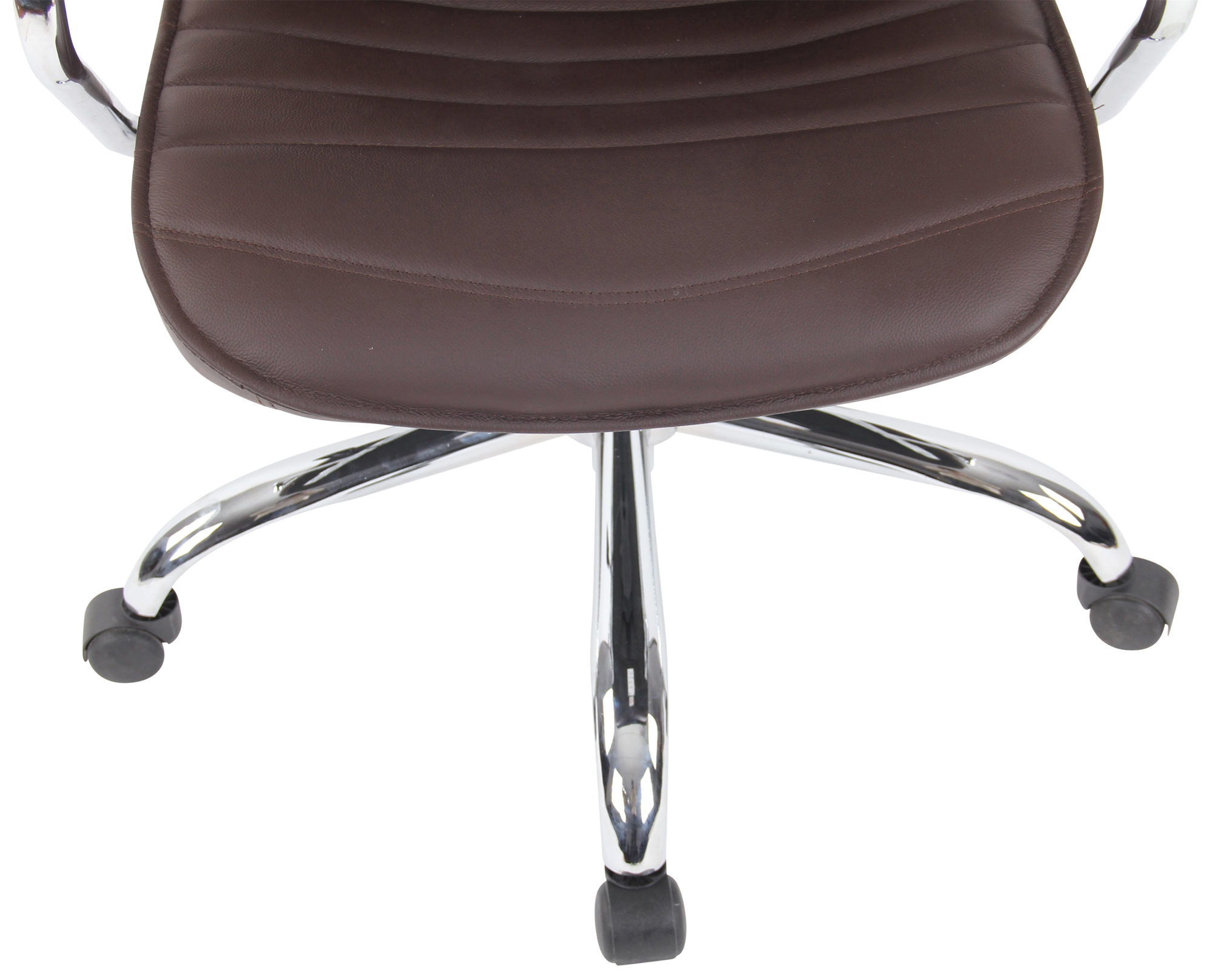 Fauteuil de bureau  Rako en véritable cuir ajustable et pivotant