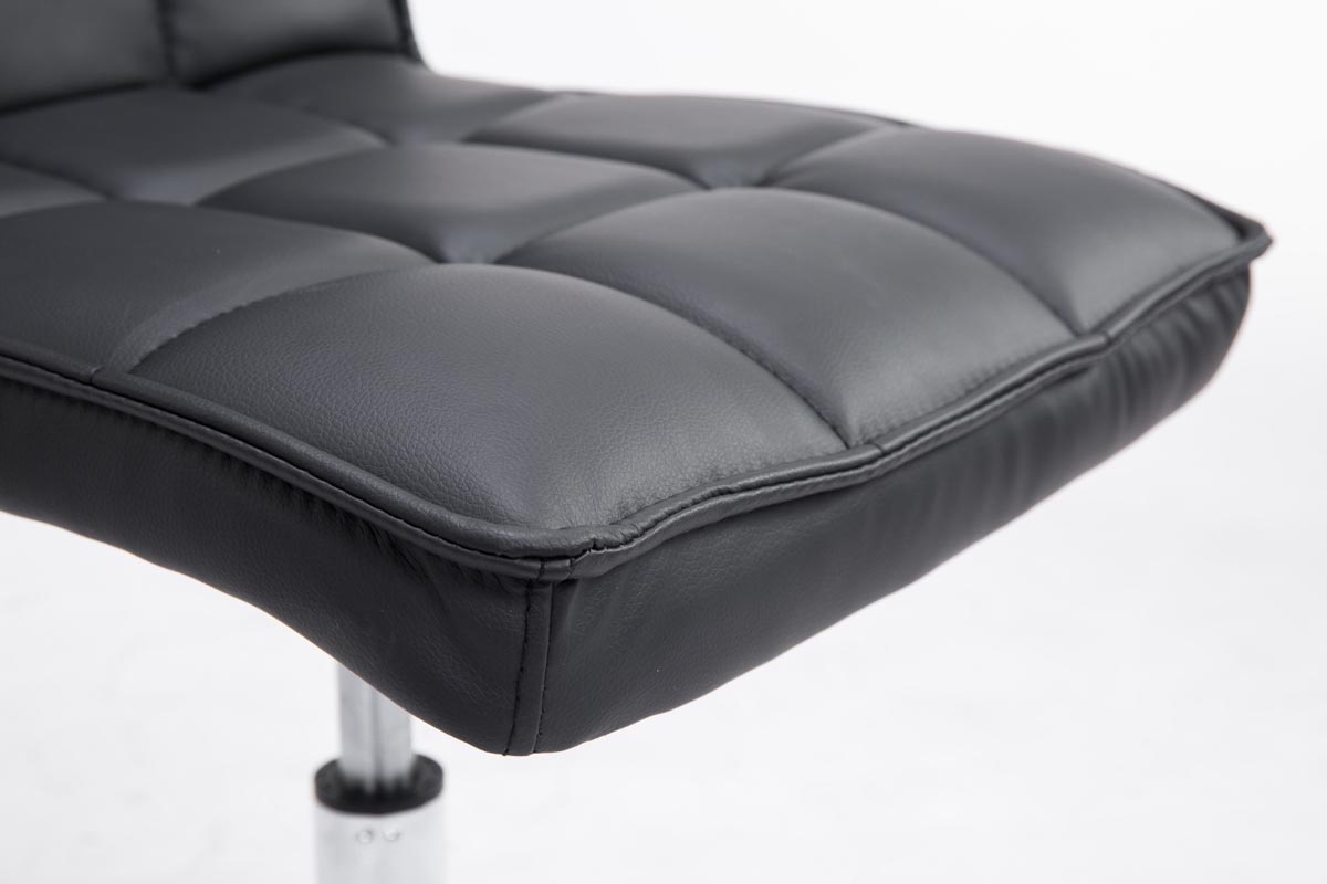 Chaise de salle à manger Peking V2 similicuir avec pied trompette