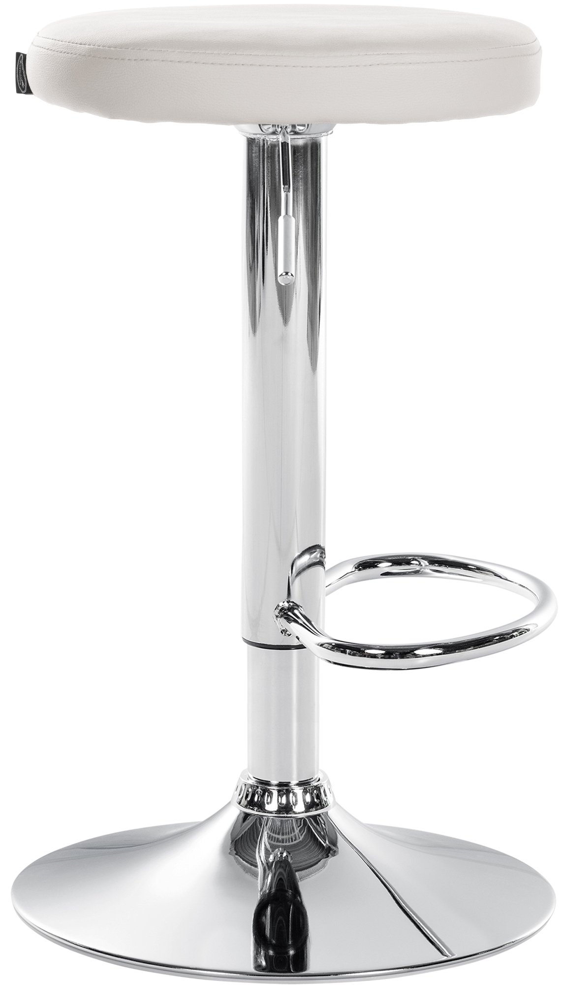 Lot de 2 tabourets de bar Ponte en similicuir