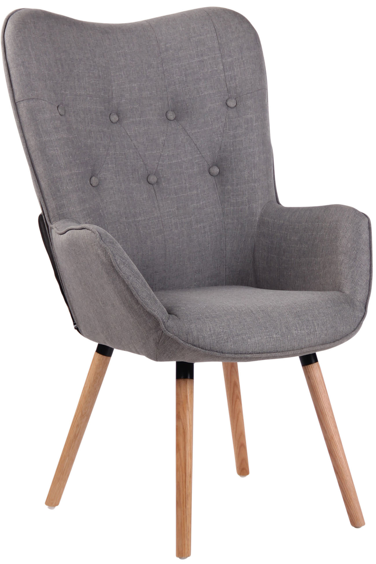 Chaise lounge Ashford en Tissu