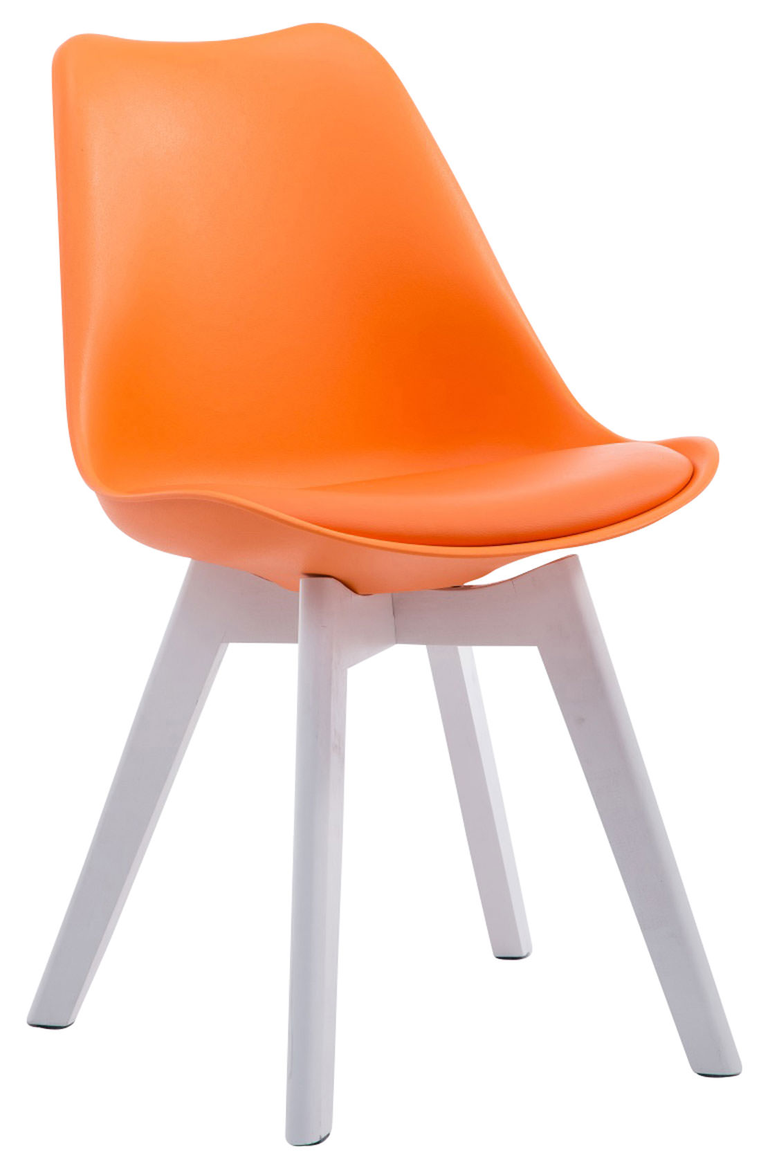 Lot de 4 chaises de salle à manger Borneo V2 en similicuir