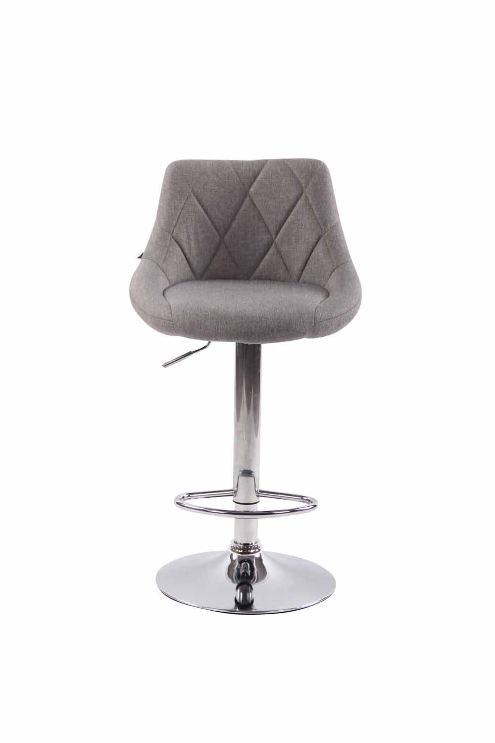 Lot de 2 tabourets de bar Lazio tissu