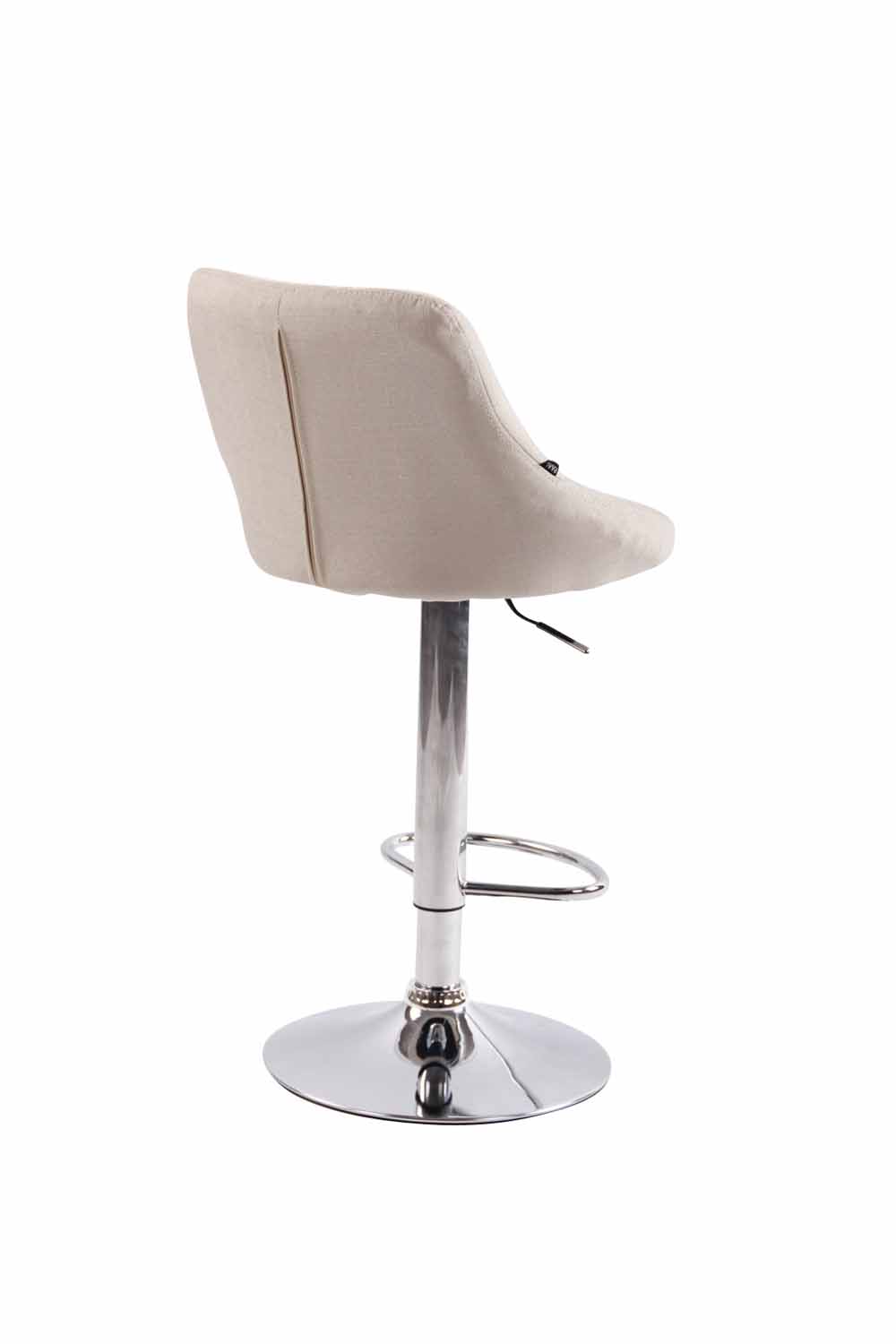 Lot de 2 tabourets de bar Lazio tissu