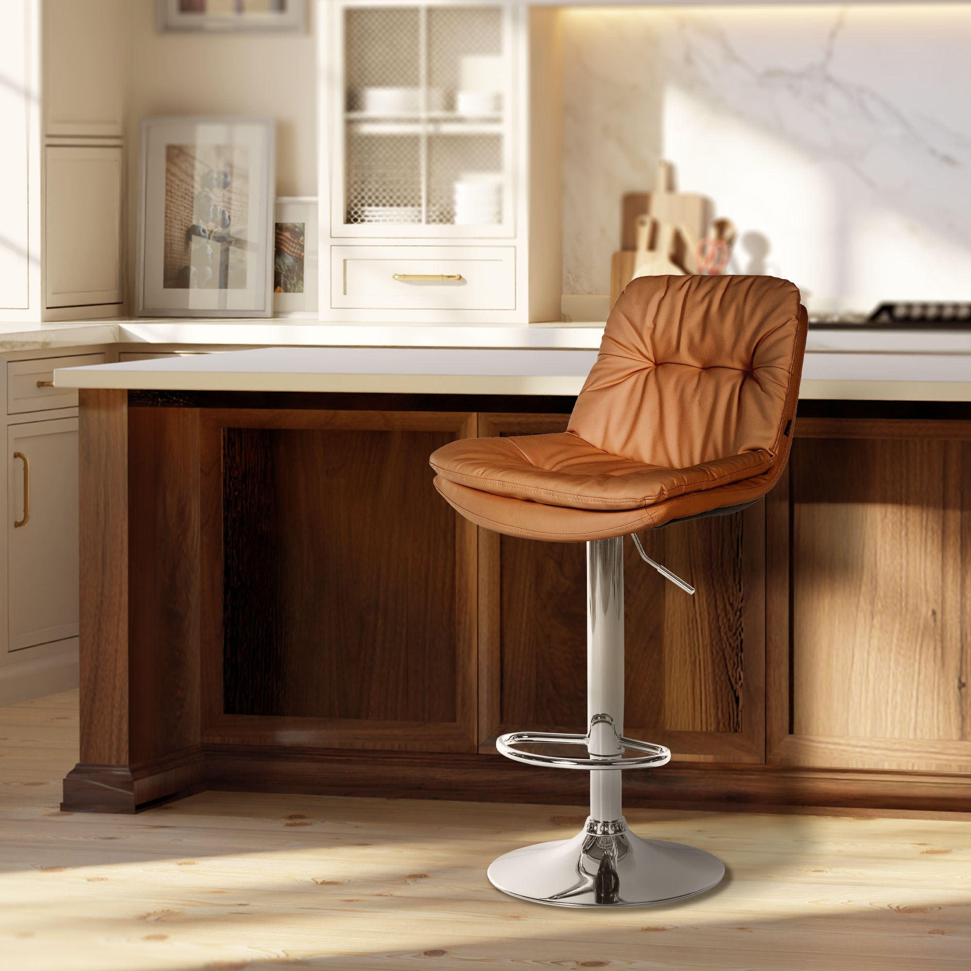 Tabouret de bar Laurel similicuir