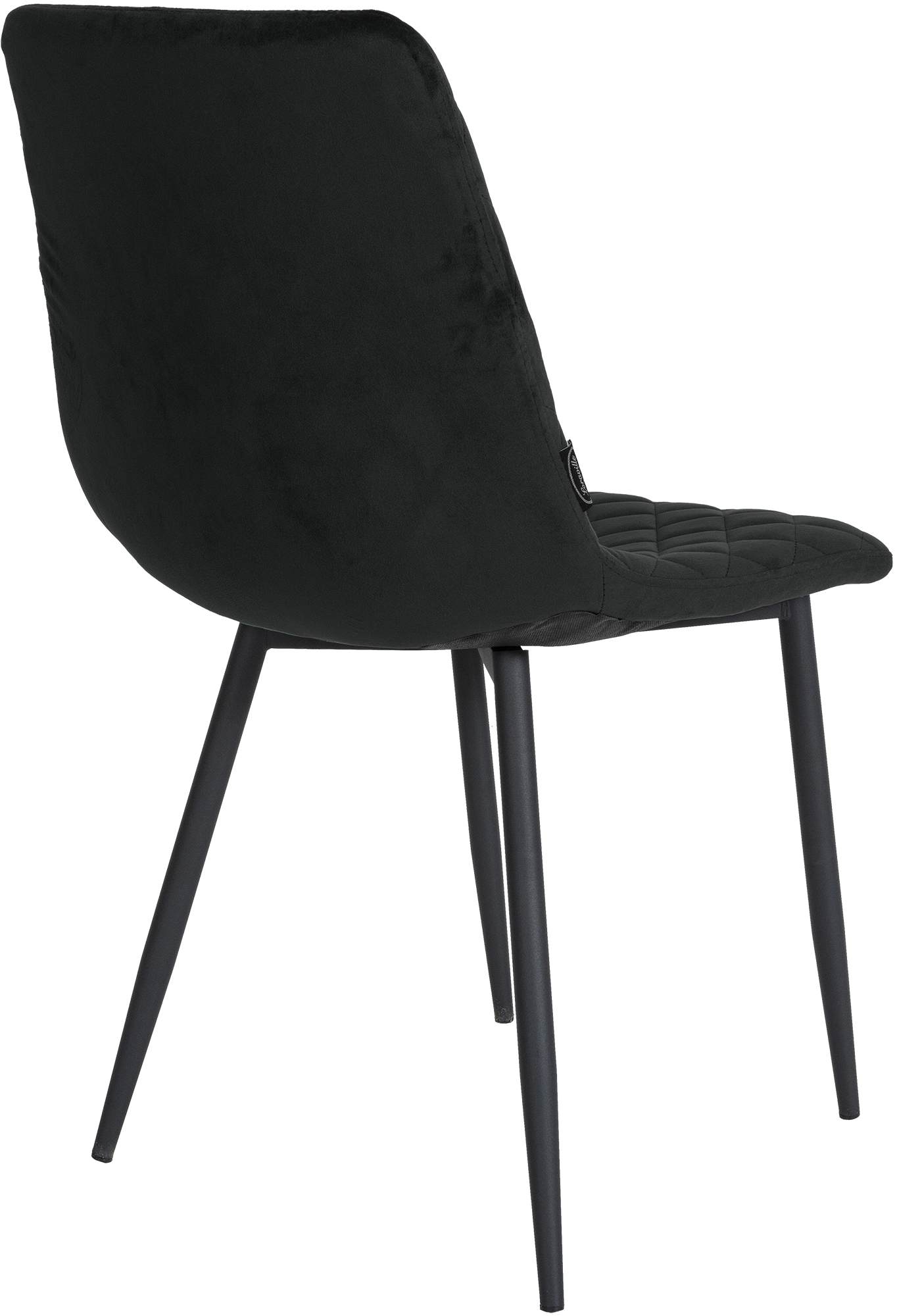 Lot de 4 chaises Telde velours