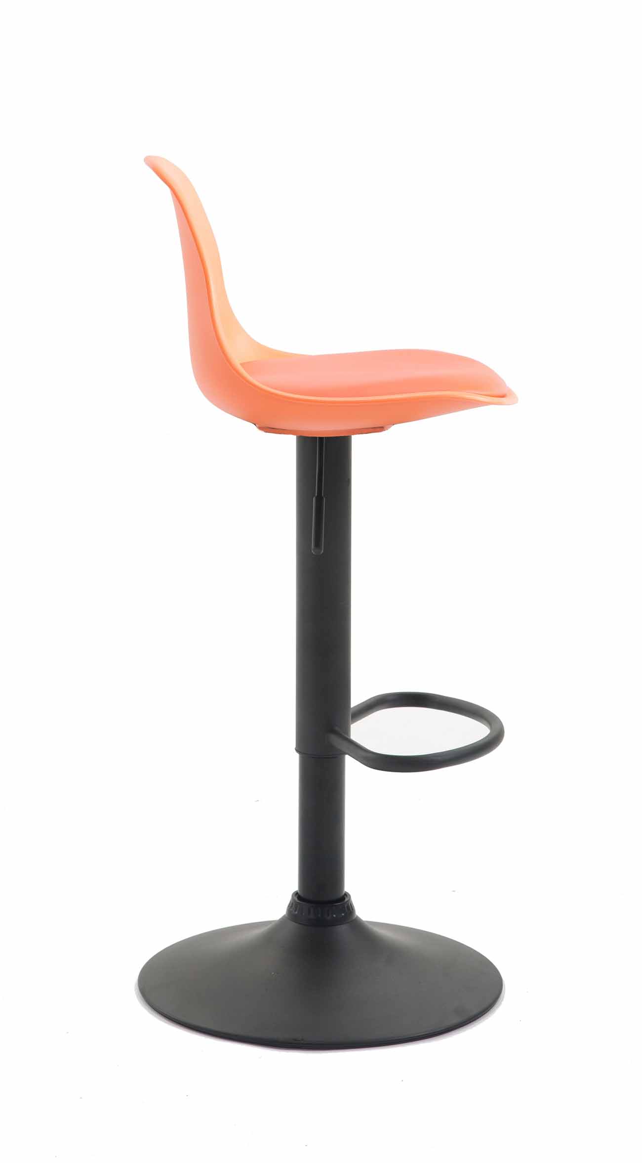 Tabouret de bar Kiel Similicuir et coque en plastique