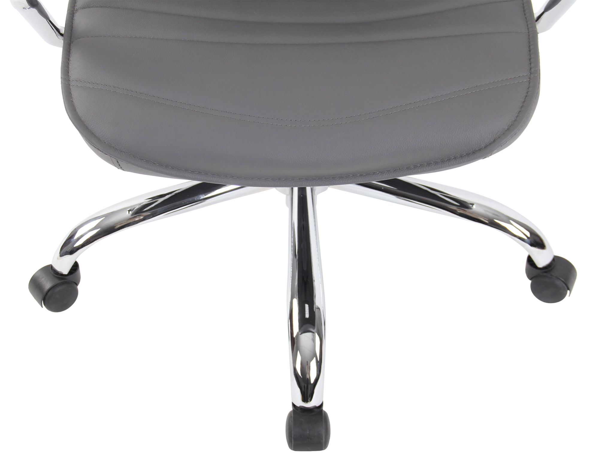 Fauteuil de bureau  Rako en véritable cuir ajustable et pivotant