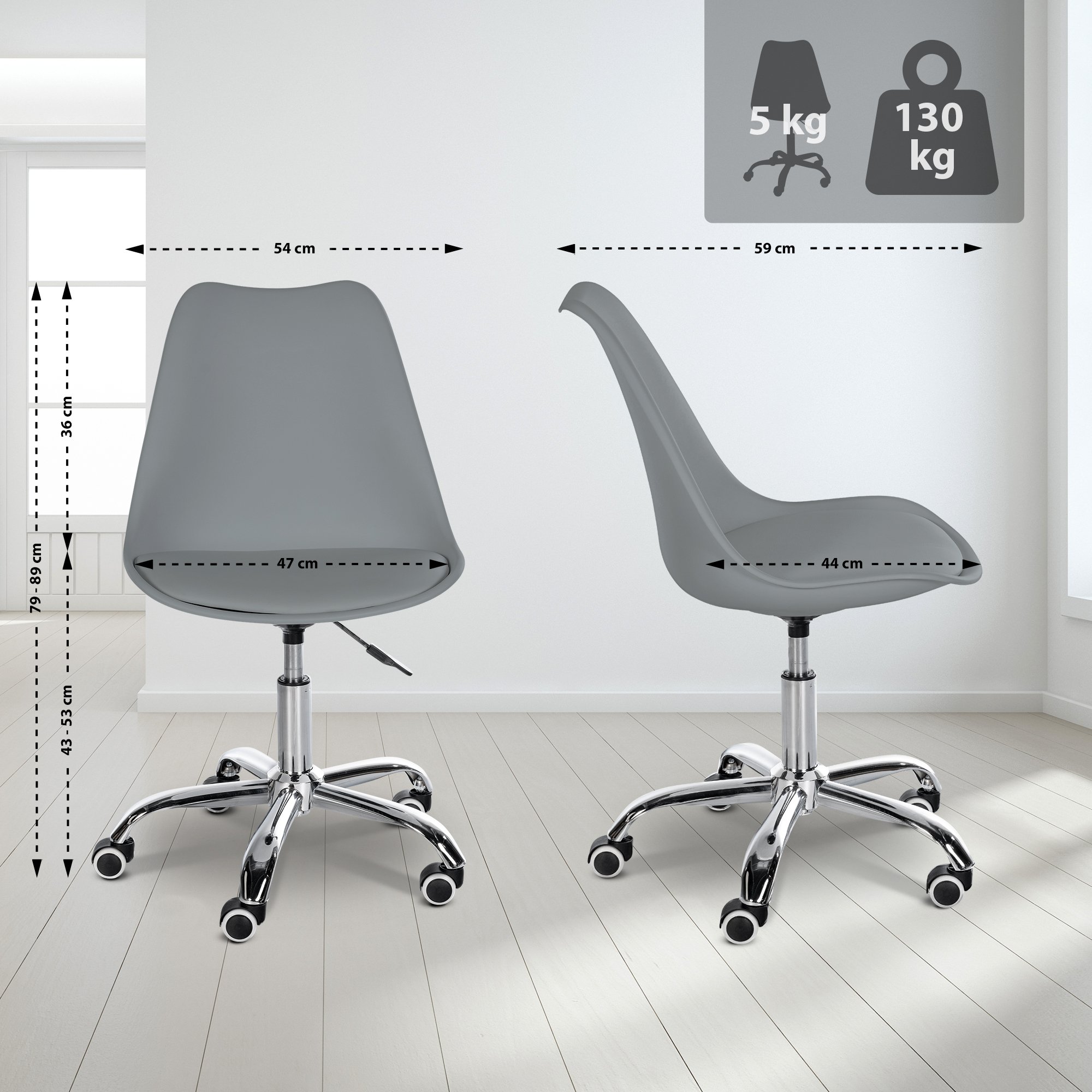 Tabouret de travail Laflin