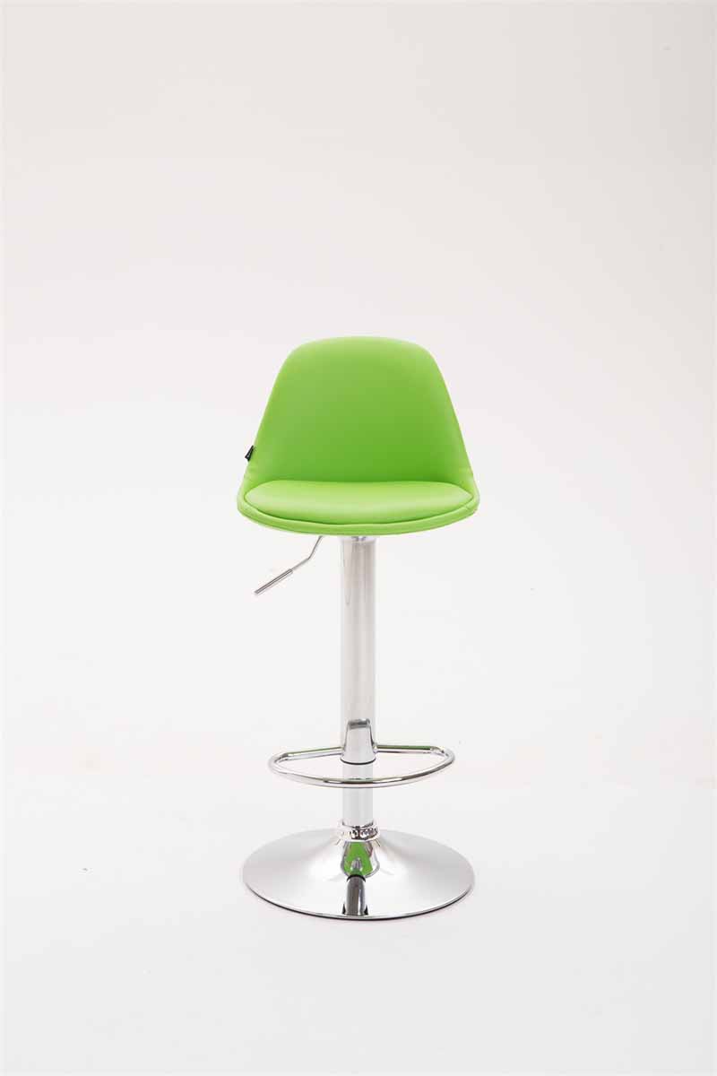 Tabouret de bar  Kiel assise et dossier rembourrés similicuir