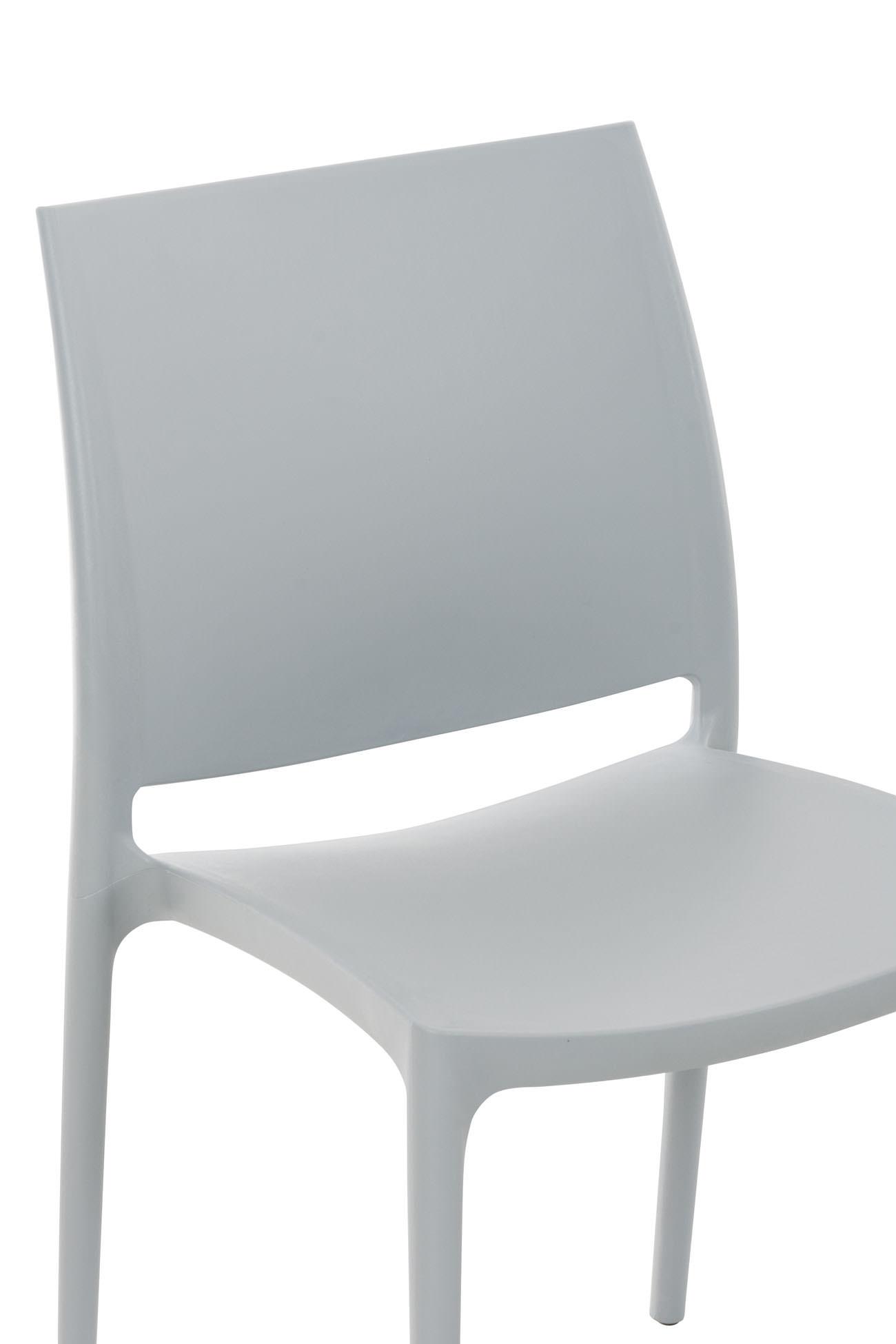 Chaise de jardin empilable Maya en plastique