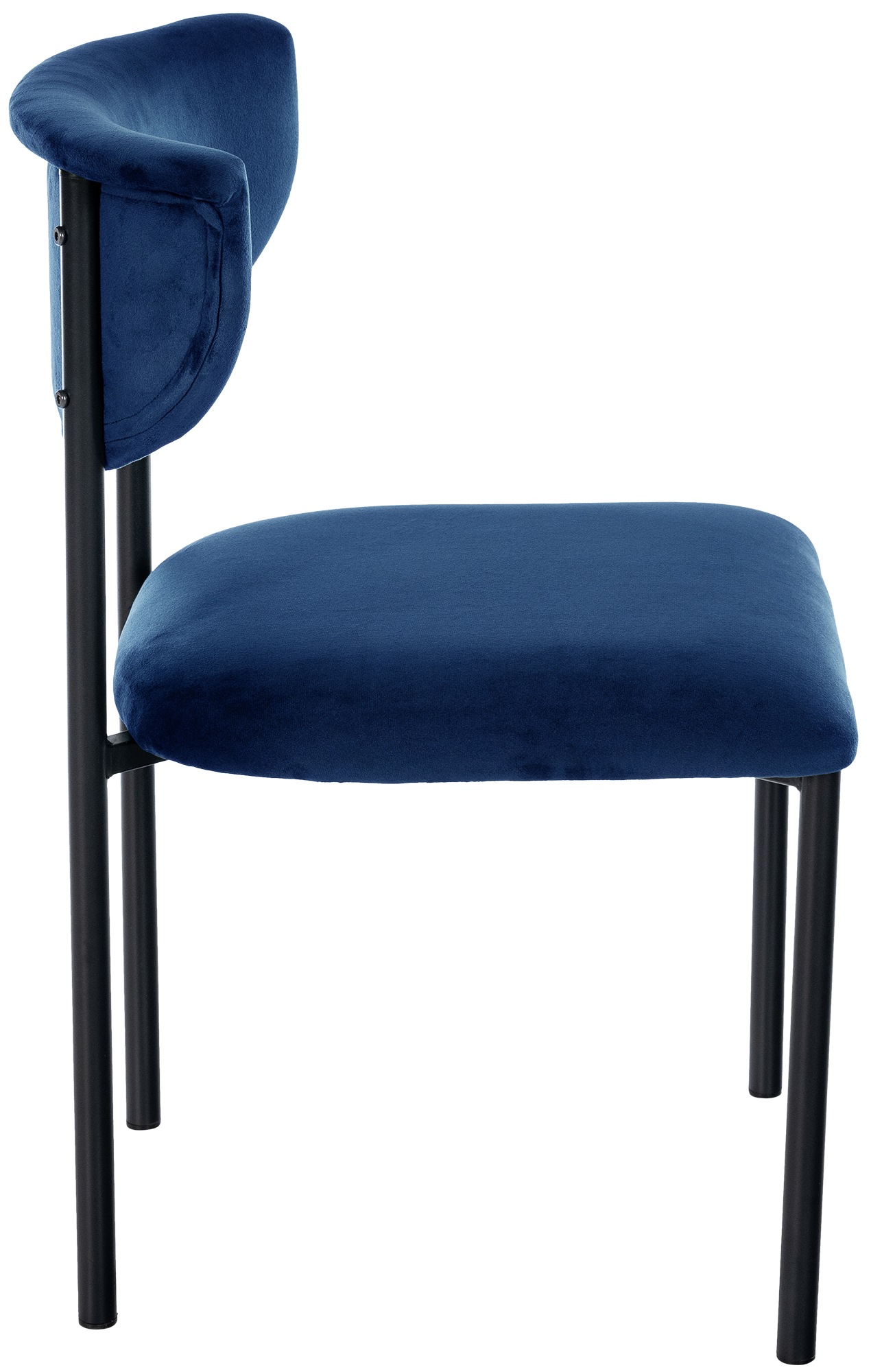 Chaise de salle à manger Gambell en Velours