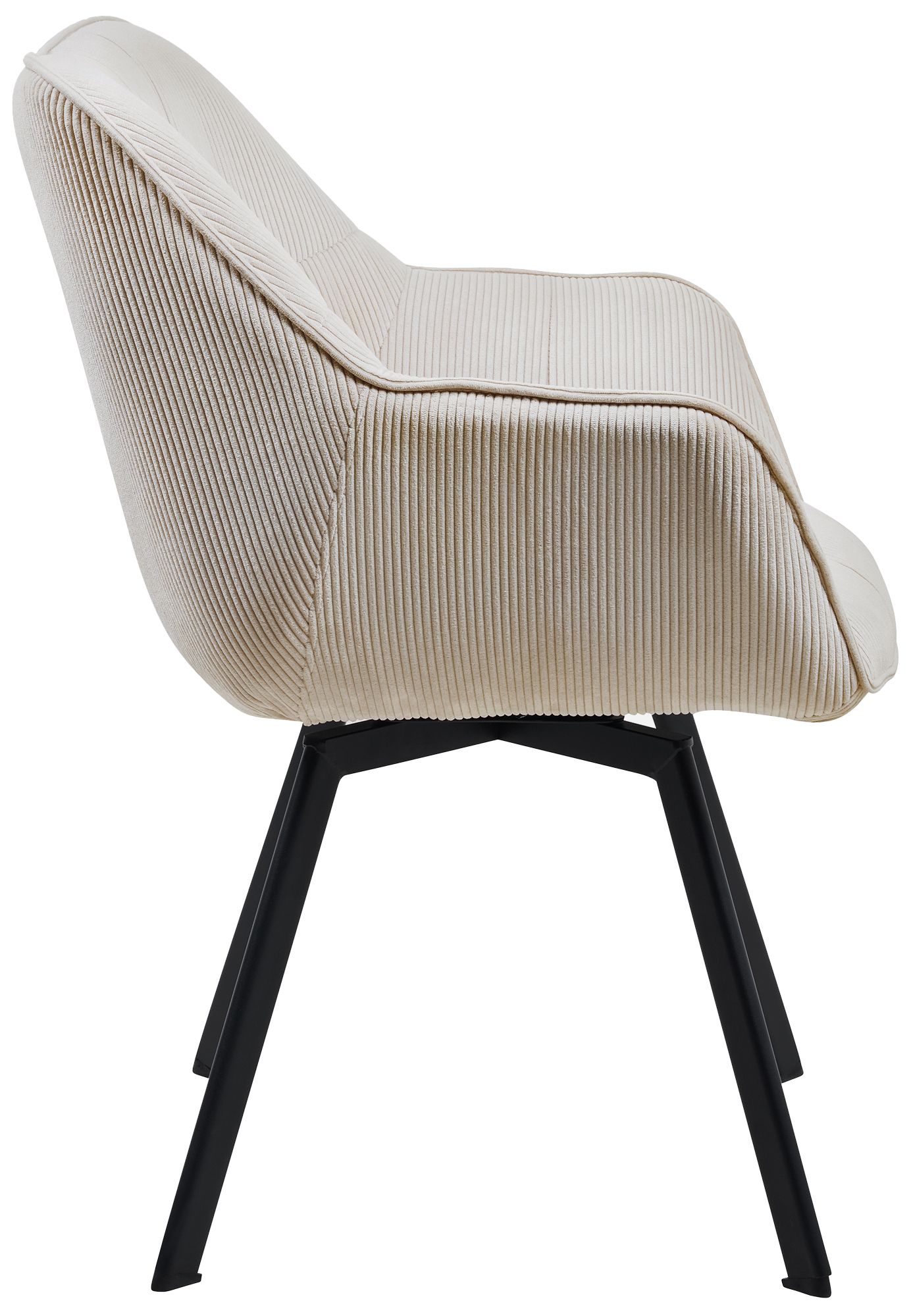 Chaise de salle à manger Jordi Cord