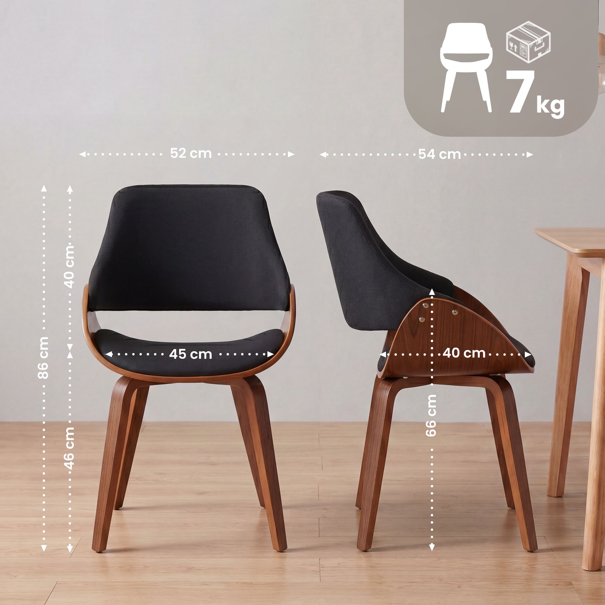 Chaise de salle a manger Vangale - Design et confort