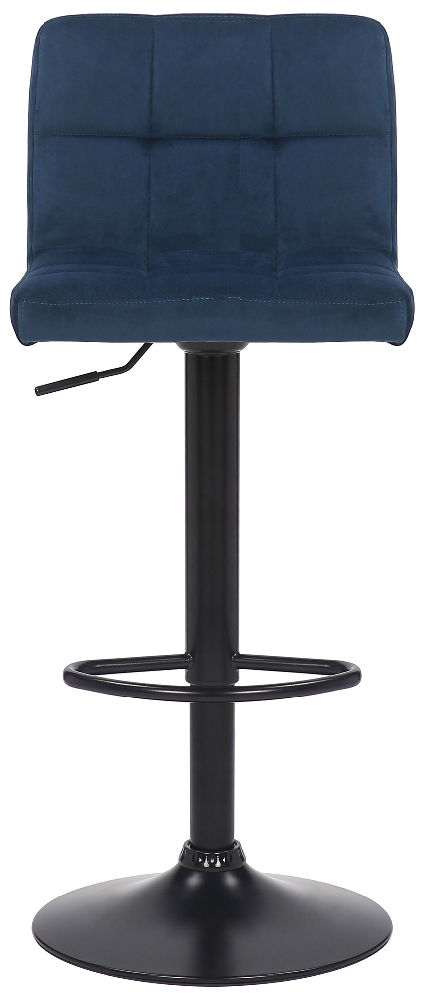 Lot de 2 Tabourets de bar Feni en velours