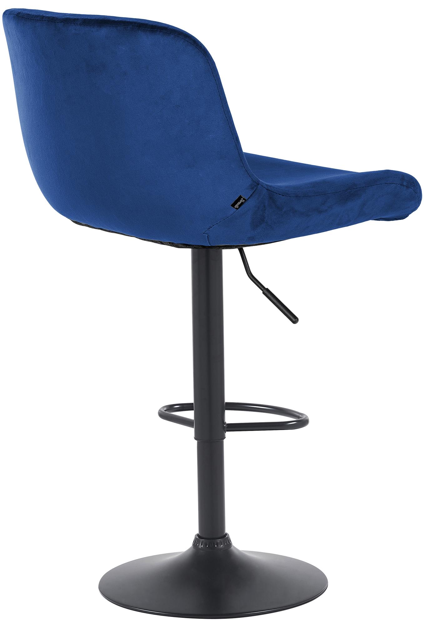 Tabouret de bar Solon noir