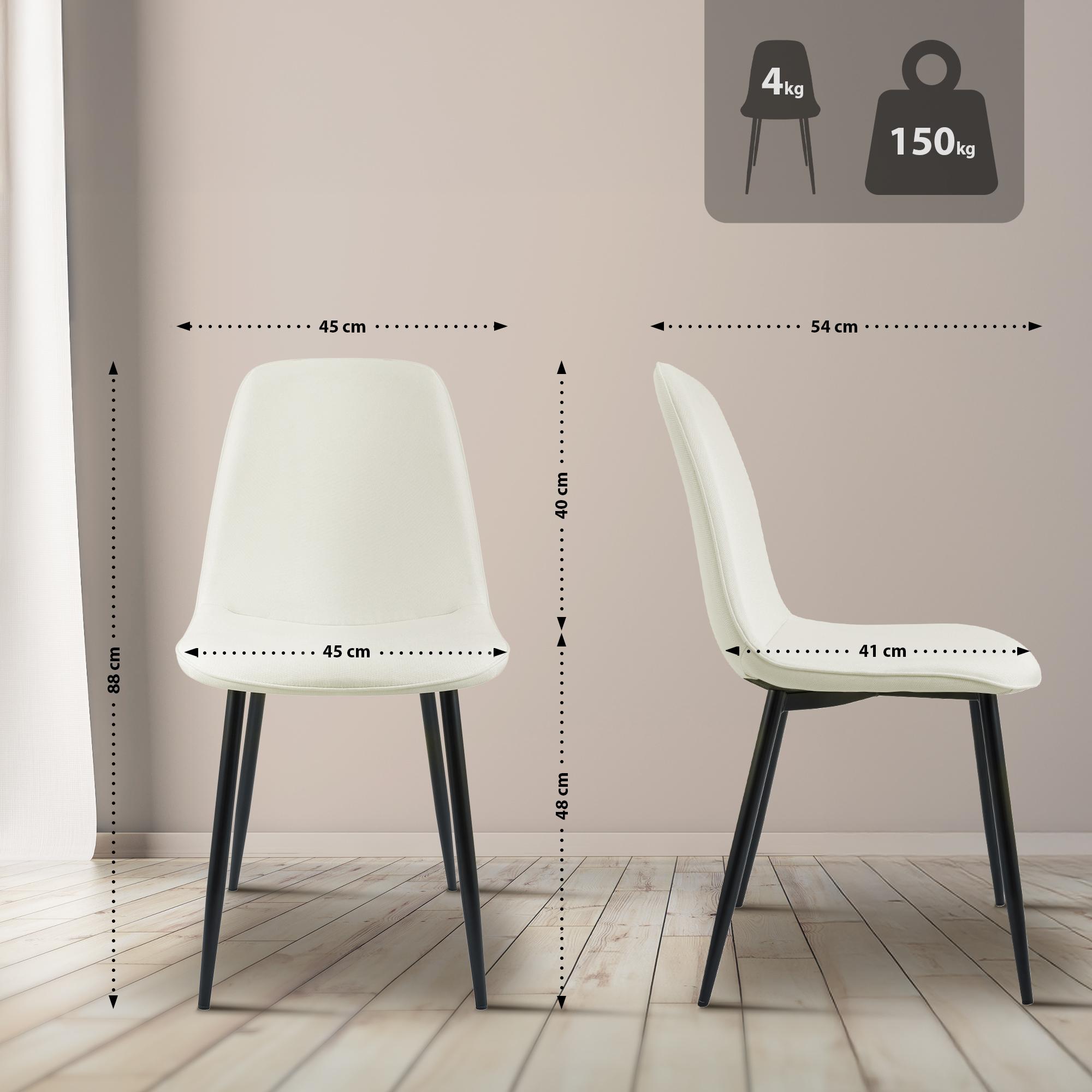 Chaise de salle à manger Maryam