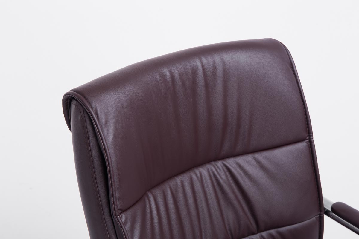 Chaise oscillante Sievert en similicuir