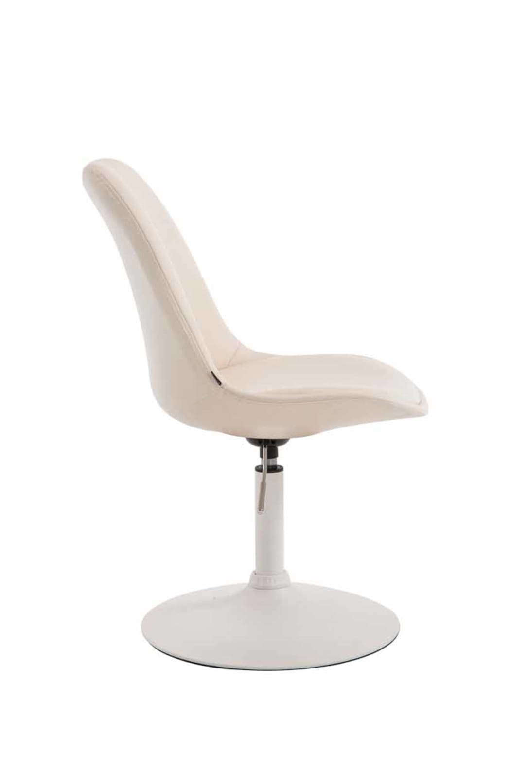 Lot de 4 Chaises de salle à manger Maverick similicuir avec pied trompette