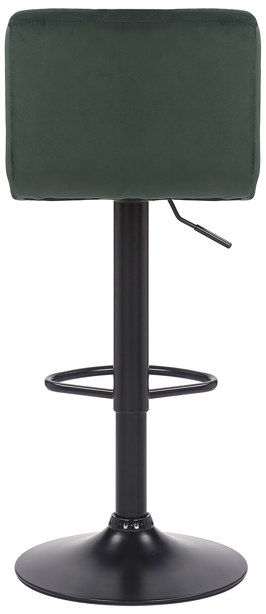 Lot de 4 tabourets de bar Feni velours