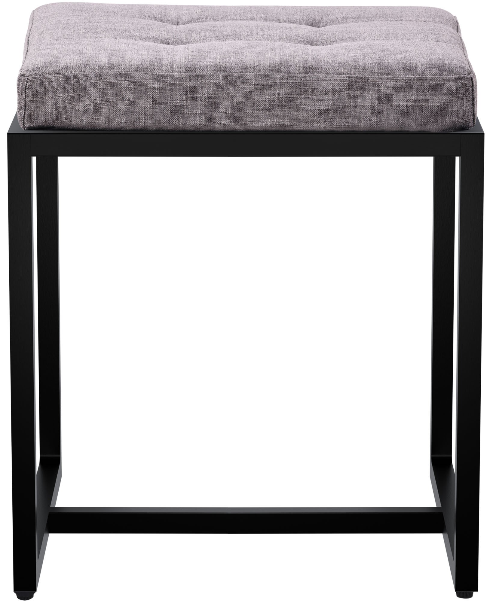 Pouf Barci avec structure noire