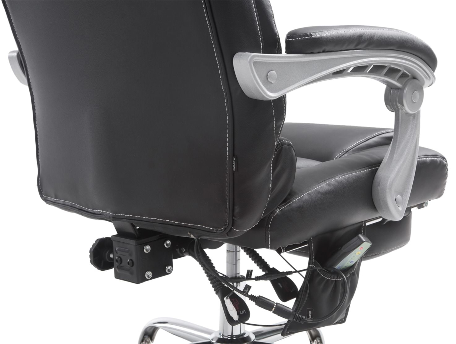 Fauteuil de bureau Pacific en similicuir avec une fonction massage